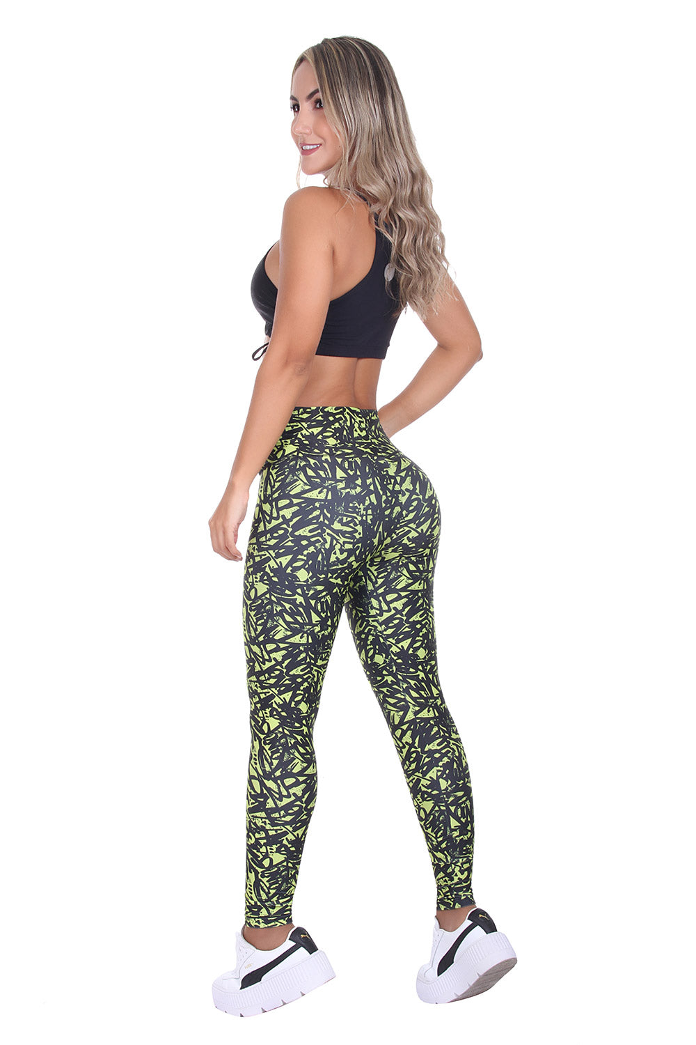 Bon Bon Up Compression Leggings with Internal Body Shapers and Butt Lifters (REF.1118)