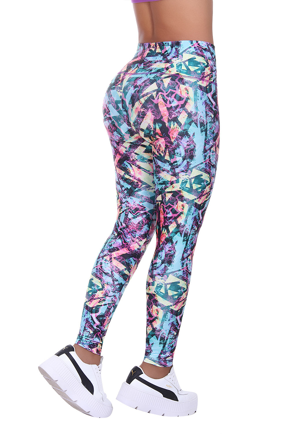 Bon Bon Up Leggings Multicolor with internal shaper and butt lift (REF.1197)