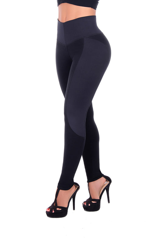 Bon Bon Up Black Side Leggings (REF.1220)