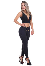 Bon Bon Up Designed Legging for Women with Internal Body Shaper and Butt Lifter (REF.1070)