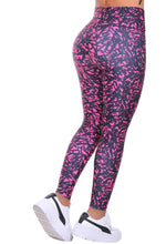 Bon Bon Up Designed Legging for Women with Internal Body Shaper and Butt Lifter (REF.1119)