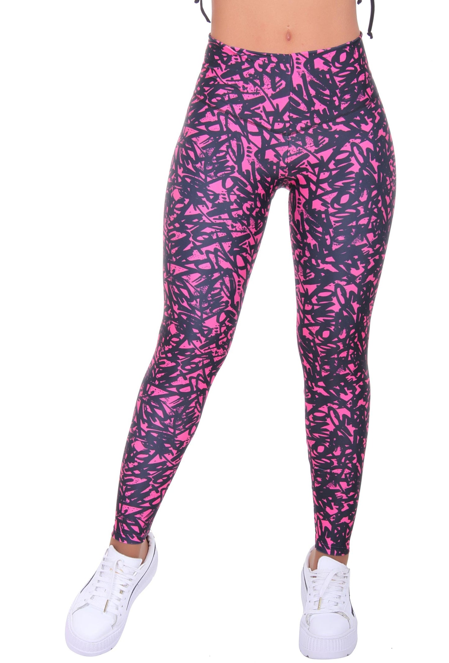 Bon Bon Up Designed Legging for Women with Internal Body Shaper and Butt Lifter (REF.1119)