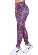 Bon Bon Up Designed Legging for Women with Internal Body Shaper and Butt Lifter (REF.1119)