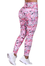 Bon Bon Up Designed Leggings for Women with Internal Body Shaper and Butt Lifter (REF.1142)