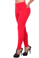 Bon Bon Up Red Designed Legging for Women with Internal Body Shaper and Butt Lifter (REF.1163)