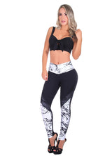 Bon Bon Up Designed Legging for Women with Internal Body Shaper and Butt Lifter (REF.1219)