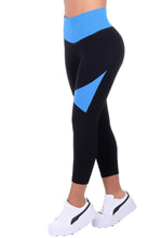 Bon Bon Up Designed Legging Blue for Women with Internal Body Shaper and Butt Lifter (REF.1224)