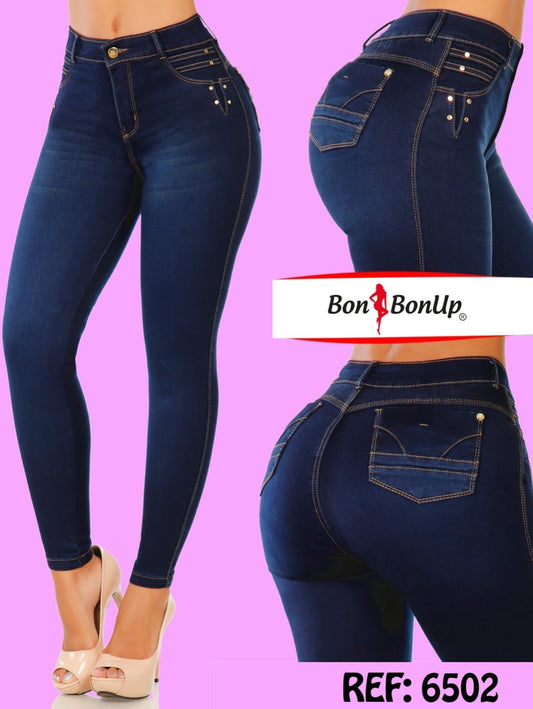 Bon Bon Up Jeans Levanta cola jeans colombianos butt lifter (REF.6502)