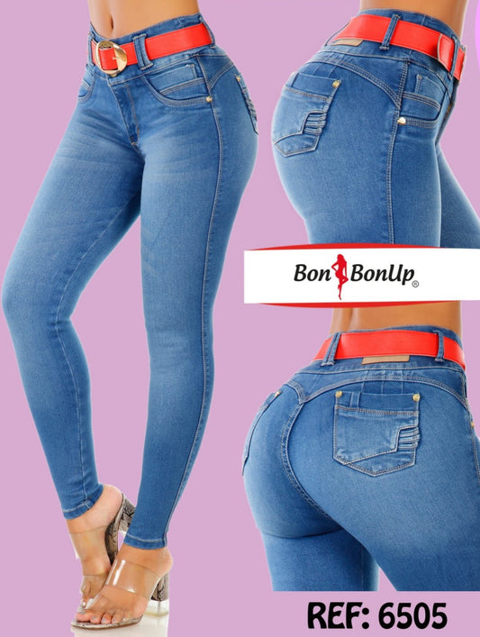 Bon Bon Up Jeans Levanta cola jeans colombianos butt lifter (REF.6505)