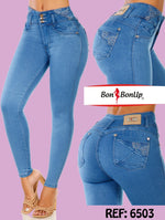 Bon Bon Up Jeans Levanta cola jeans colombianos butt lifter (REF.6503)