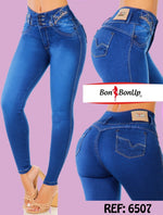 Bon Bon Up Jeans Levanta cola jeans colombianos butt lifter (REF.6507)