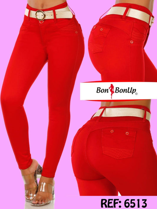 Bon Bon Up Jeans Levanta cola jeans colombianos butt lifter (REF.6513)