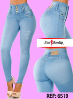 Bon Bon Up Jeans Levanta cola jeans colombianos butt lifter (REF.6519)